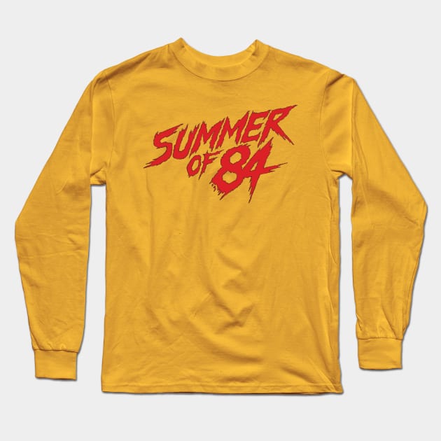 "Summer Of 84" Long Sleeve T-Shirt by The Podcast That Time Forgot